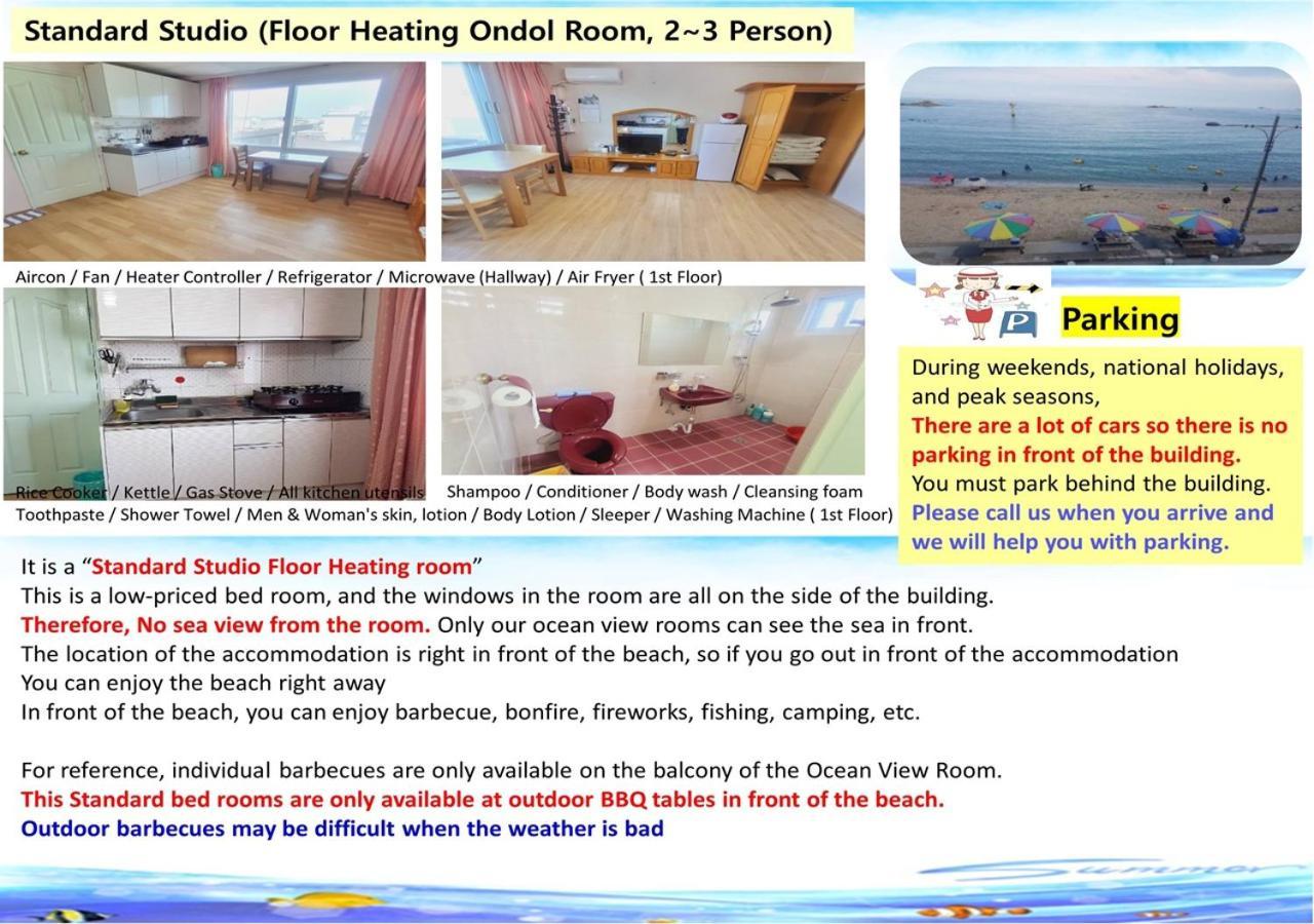 Seaside Minbak Villa Goseong  Bagian luar foto